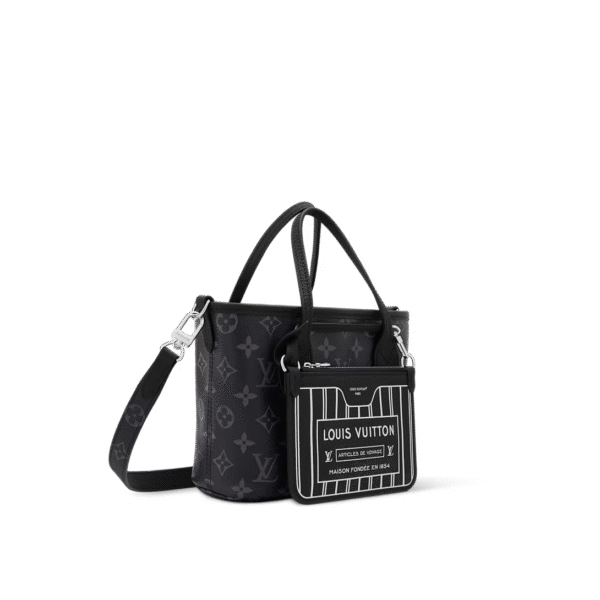 LOUIS VUITTON    Neverfull Bandoulière Inside Out BB (Replica)1:1   Include box, dust bag.