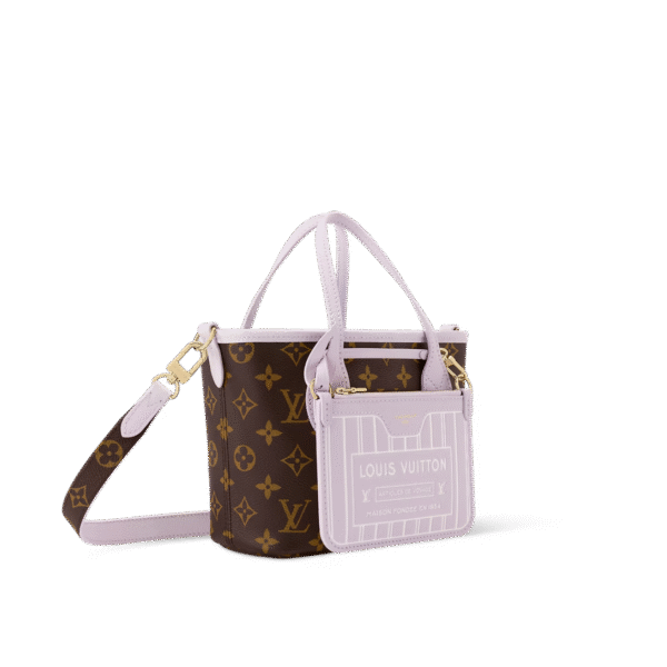 LOUIS VUITTON   Neverfull Bandoulière Inside Out BB   (Replica)1:1  Include box, dust bag.