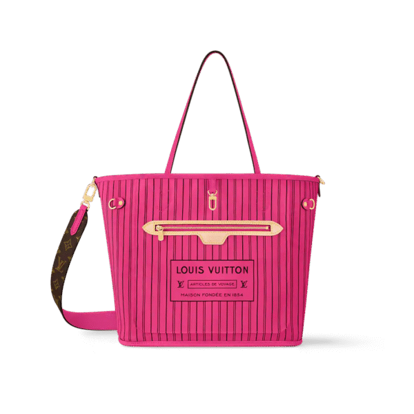 LOUIS VUITTON  Neverfull Bandoulière Inside Out MM(Replica)1:1 Include box, dust bag.