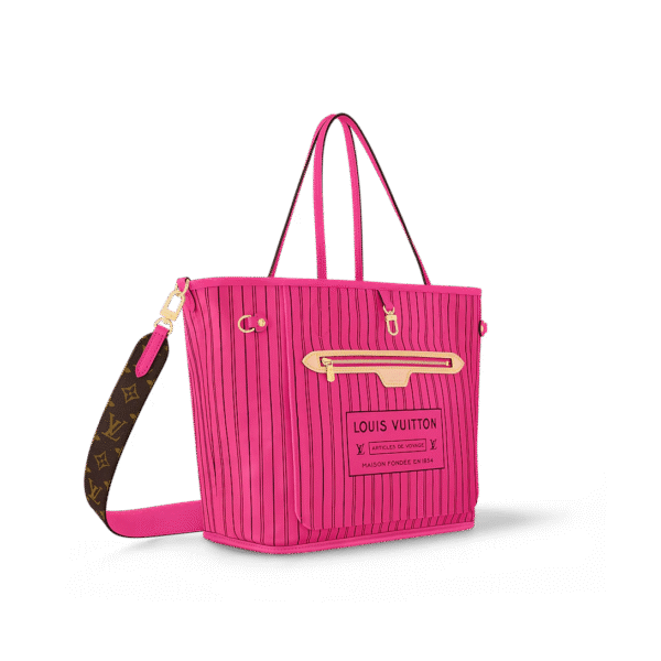 LOUIS VUITTON  Neverfull Bandoulière Inside Out MM(Replica)1:1 Include box, dust bag.