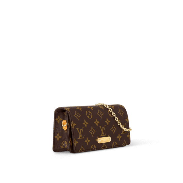 LOUIS VUITTON Wallet On Chain Lily (Replica) Include box, dust bag.